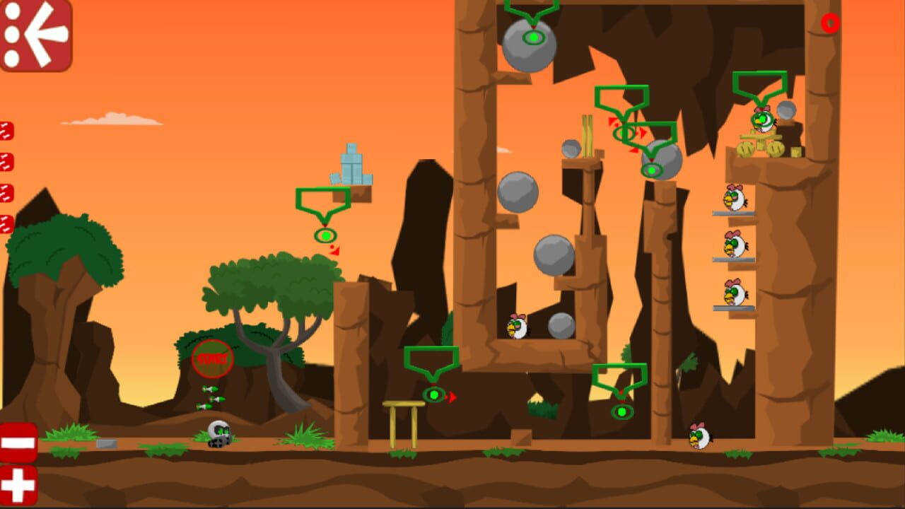 Robot vs Birds Zombies — Screenshot 2