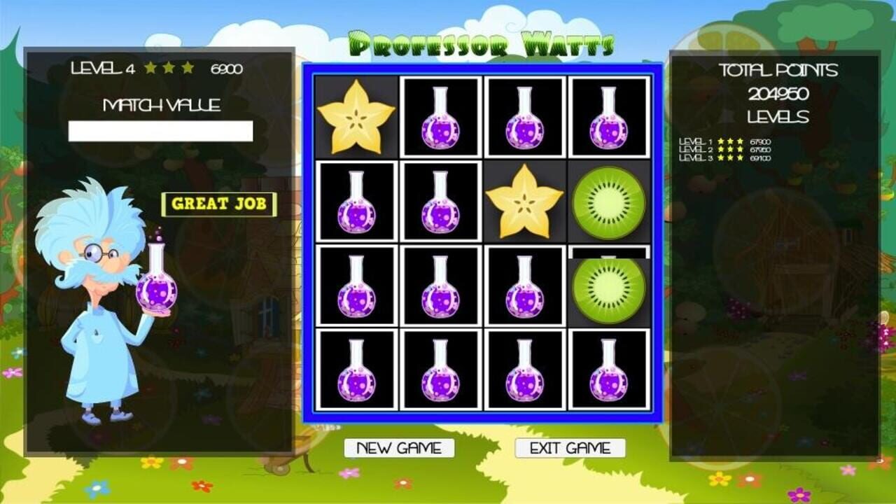 Professor Watts Memory Match: Fresh Fruit — Screenshot 5