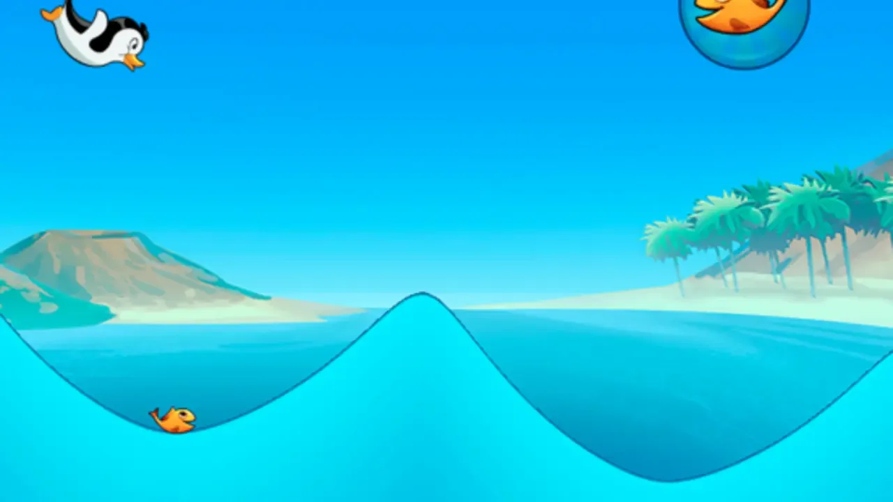 Racing Penguin: Slide and Fly! screenshot 10