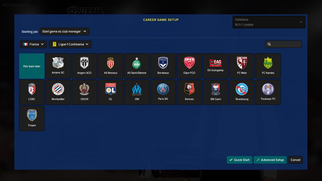 Football Manager 2018 Touch Image