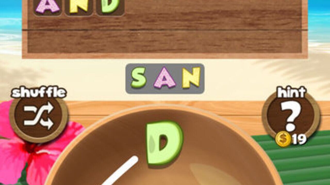 Word Beach: Word Games for Fun Screenshot 1