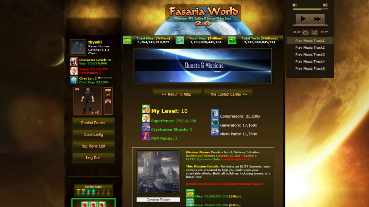 Fasaria World Online — Screenshot 4