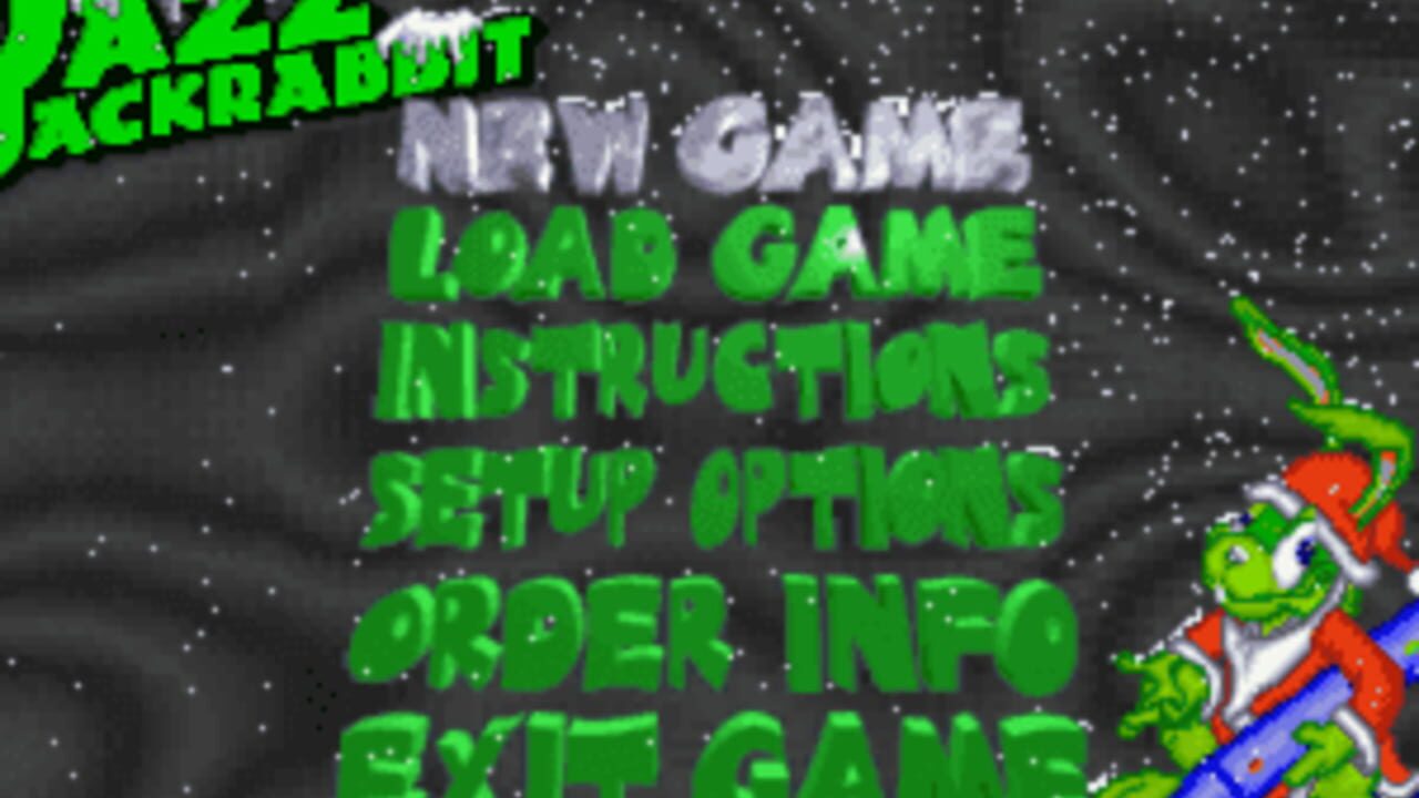 Jazz Jackrabbit: Holiday Hare 1995 — Screenshot 2