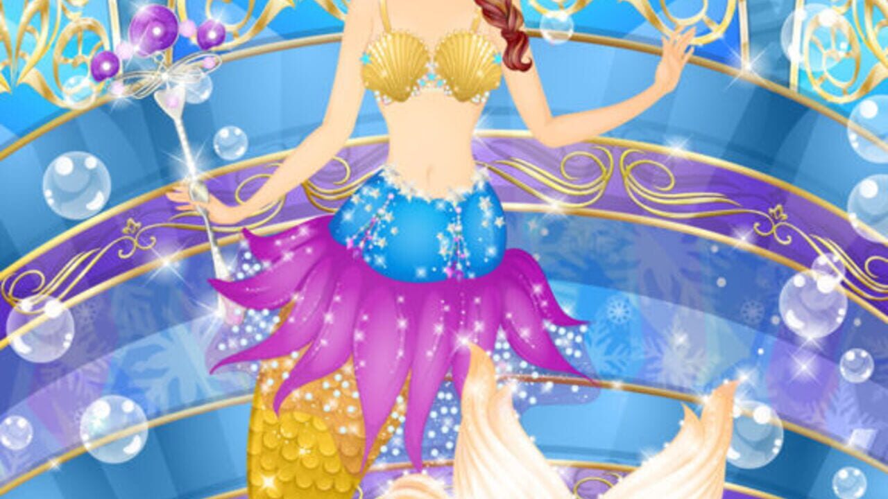 Ice Princess Mermaid Salon: Girls Makeover Games Image