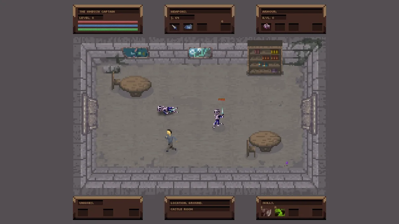 No Turning Back: The Pixel Art Action-Adventure Roguelike screenshot 1