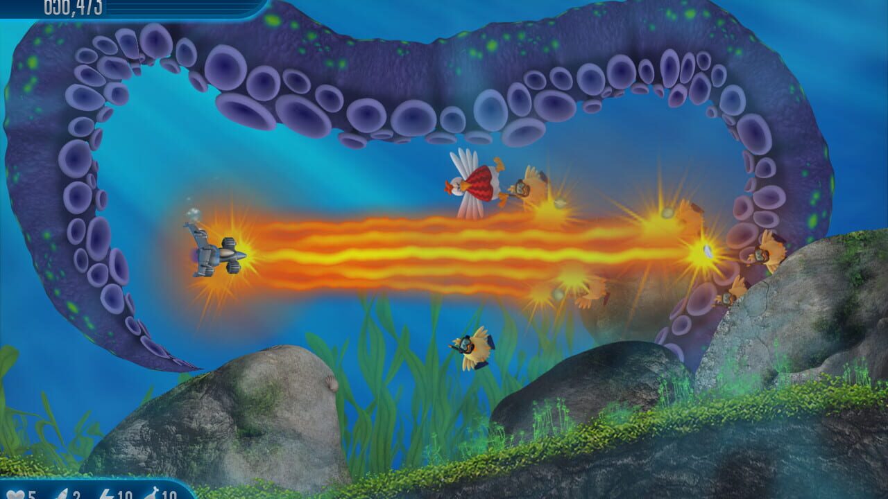 Chicken Invaders 5: Cluck of the Dark Side — Screenshot 4