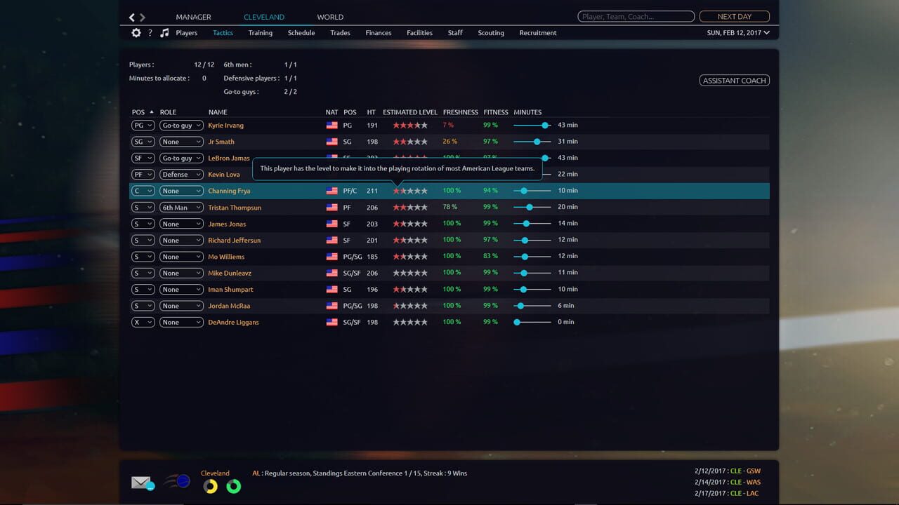 Pro Basketball Manager 2017 — Screenshot 3