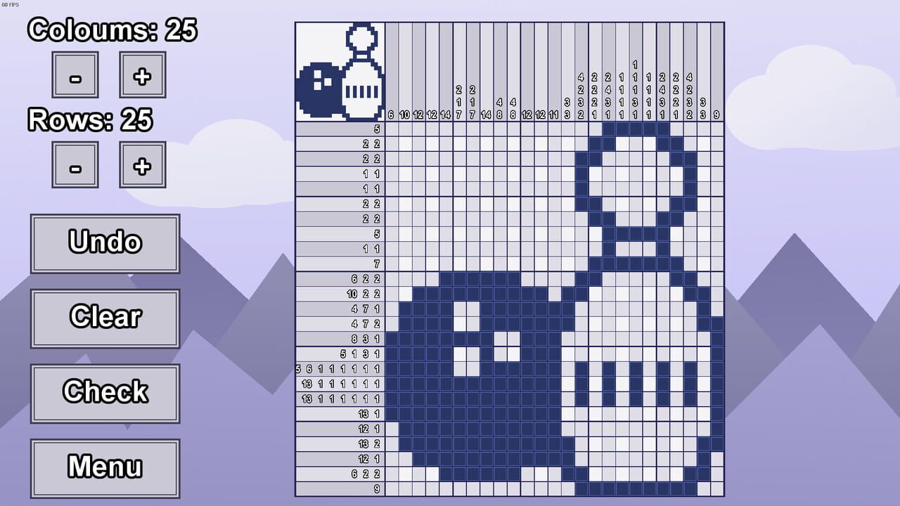 Cross Pixels Image