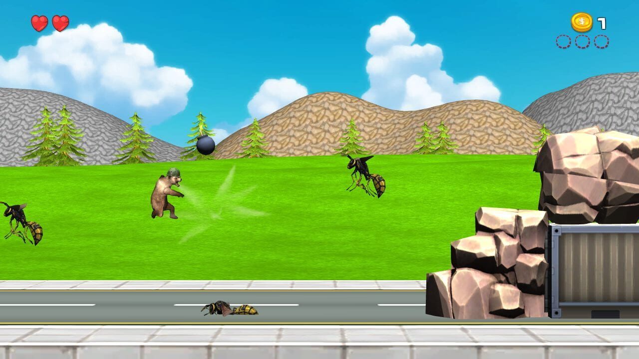 Epic Dumpster Bear Image