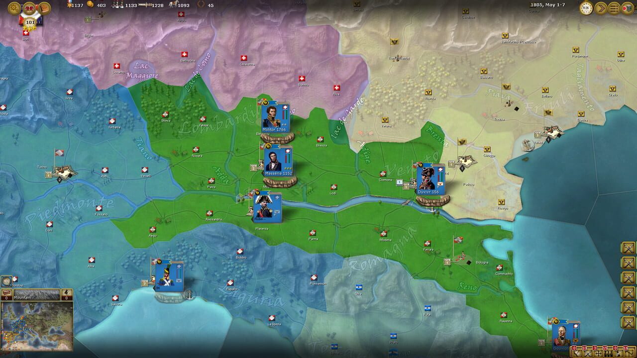 Wars of Napoleon — Screenshot 1