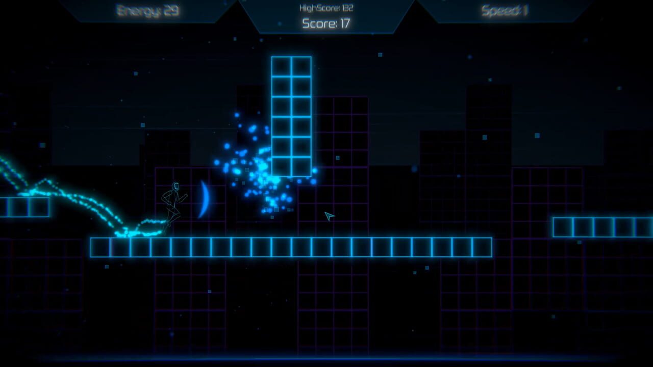 Neon Void Runner — Screenshot 3
