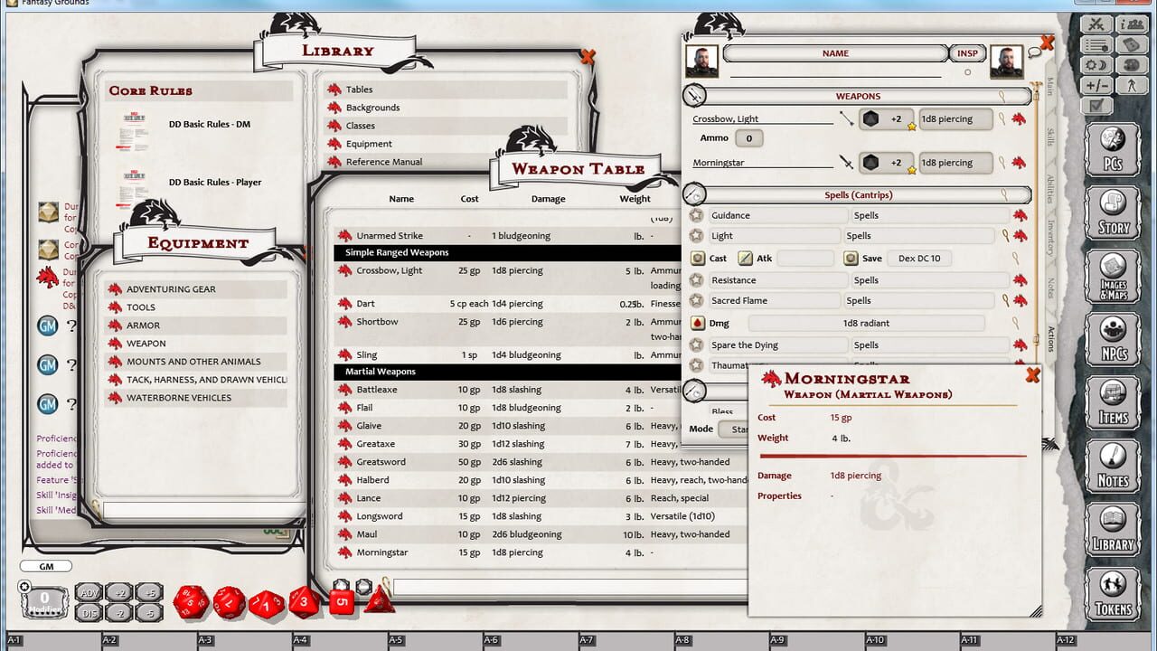 Fantasy Grounds — Screenshot 2