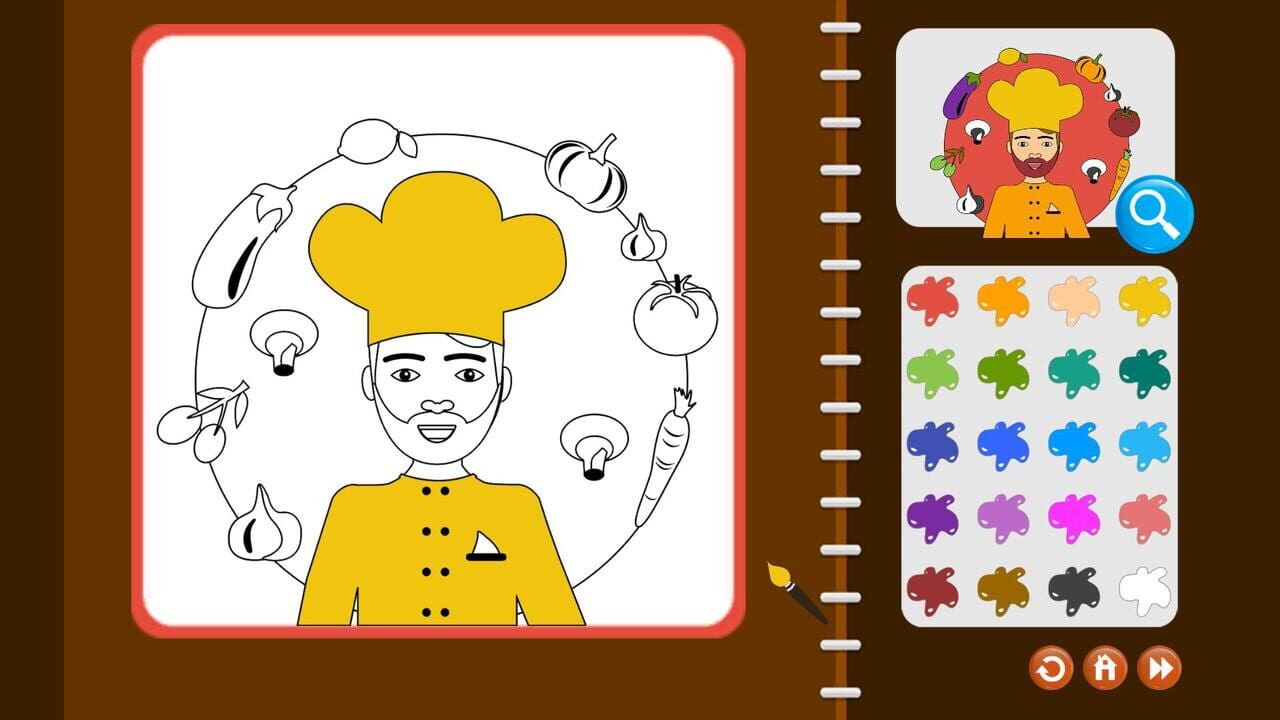 My Coloring Book: Professions Image