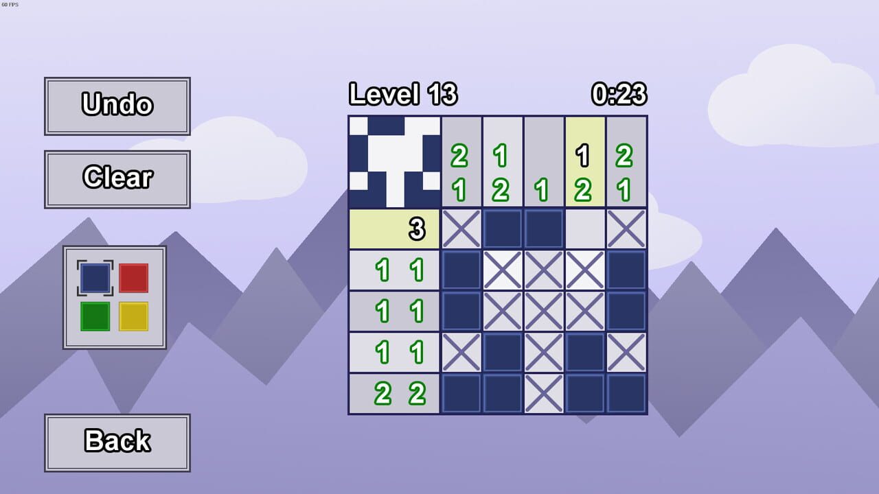 Cross Pixels Image