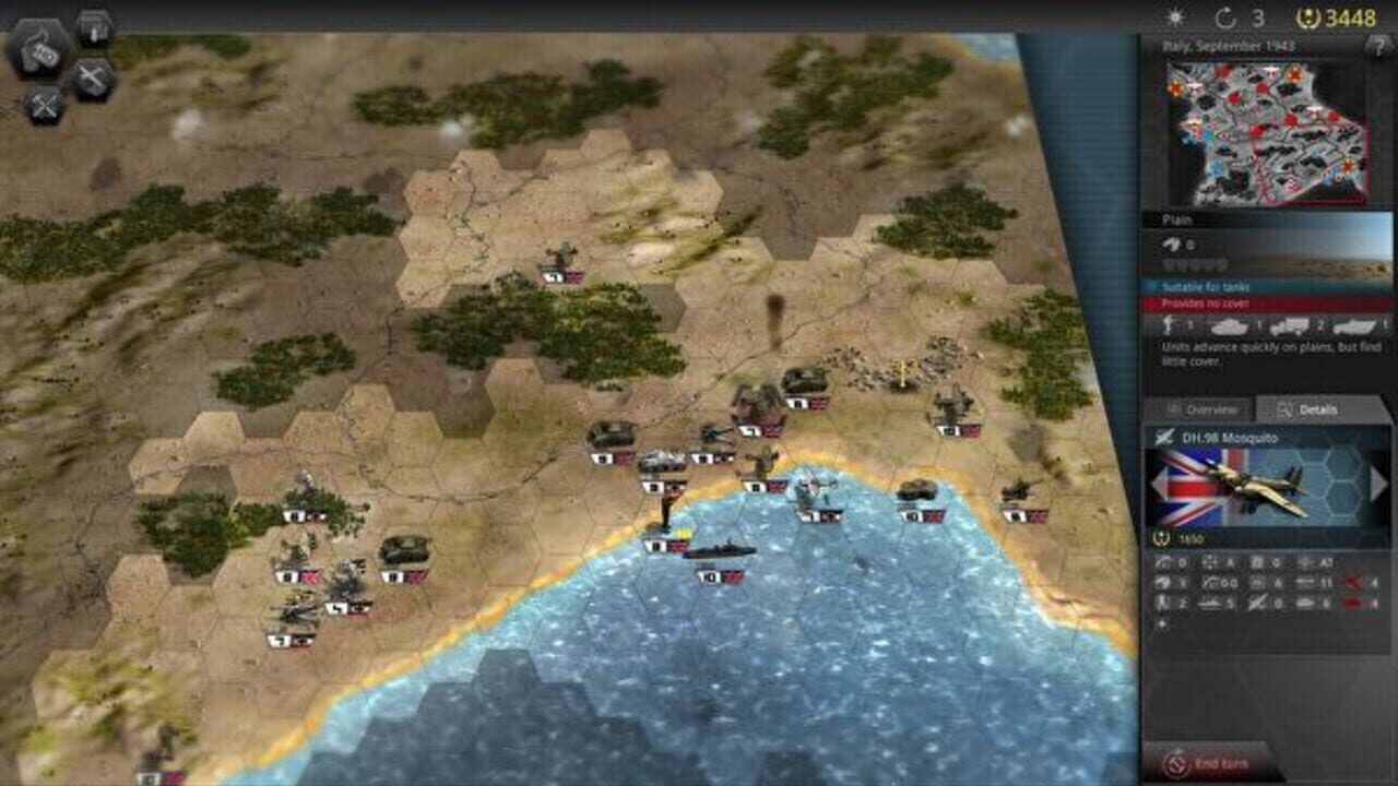 Panzer Tactics HD — Screenshot 1