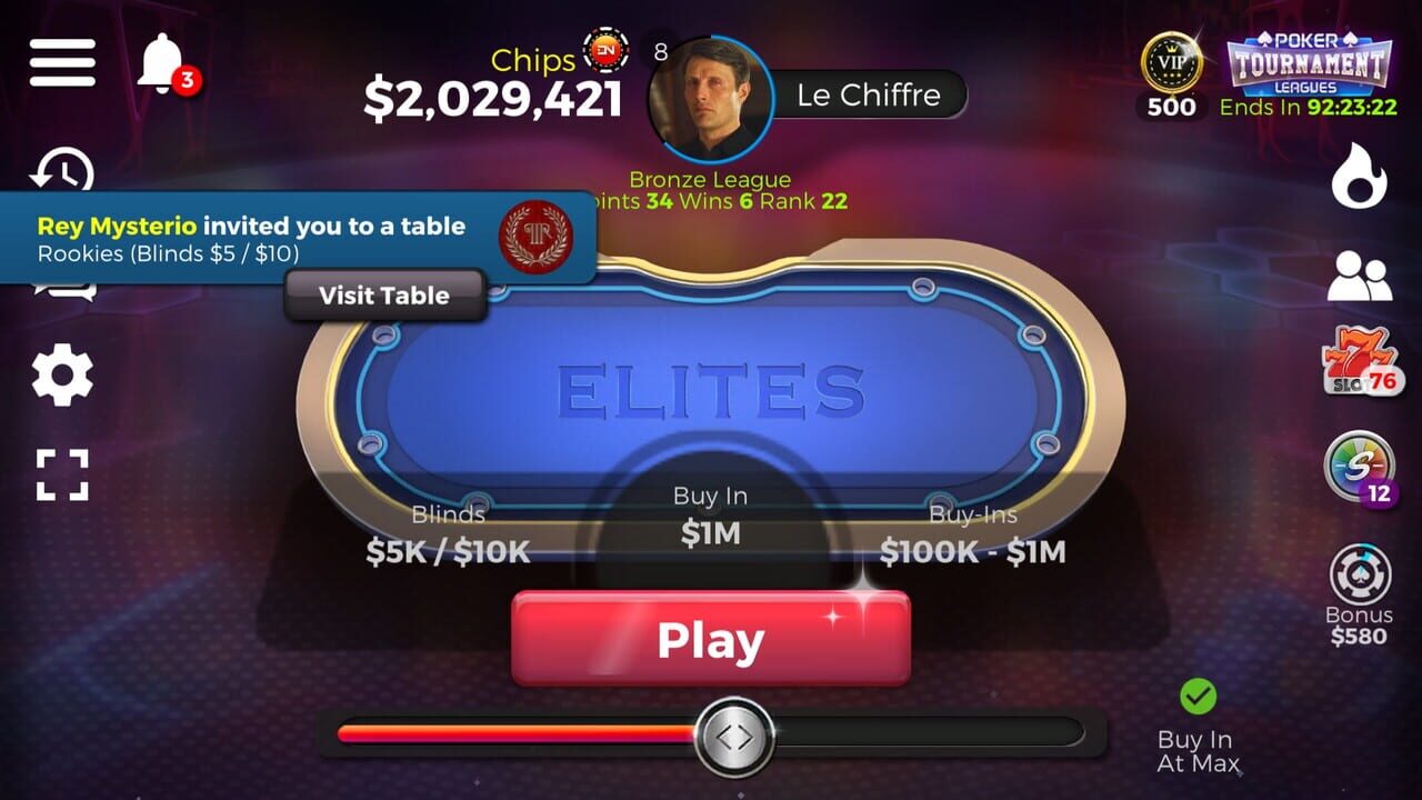 Downtown Casino: Texas Hold'em Poker Image
