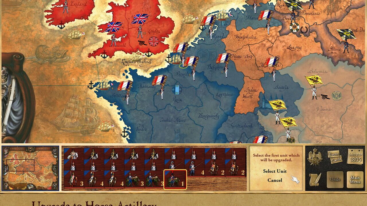 Victory and Glory: Napoleon — Screenshot 1
