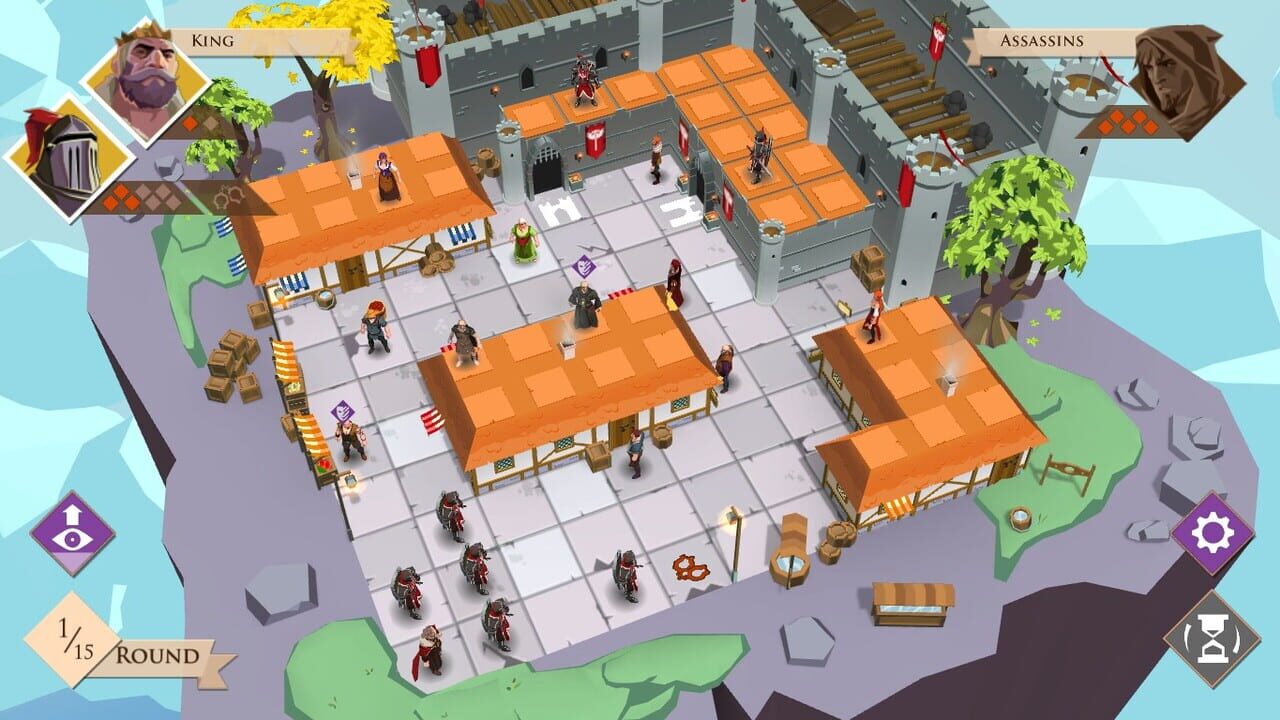 King and Assassins: The Board Game Image