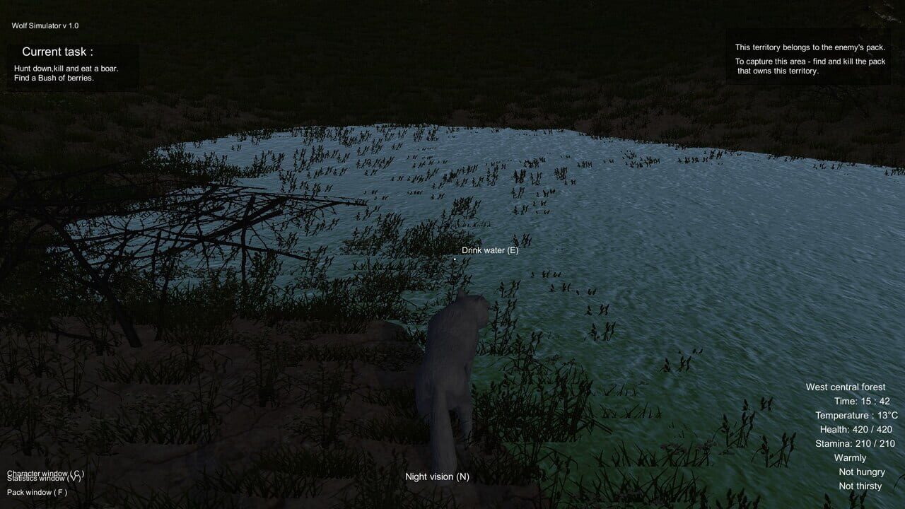 Wolf Simulator — Screenshot 2