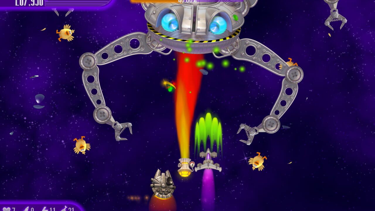 Chicken Invaders 4 — Screenshot 1