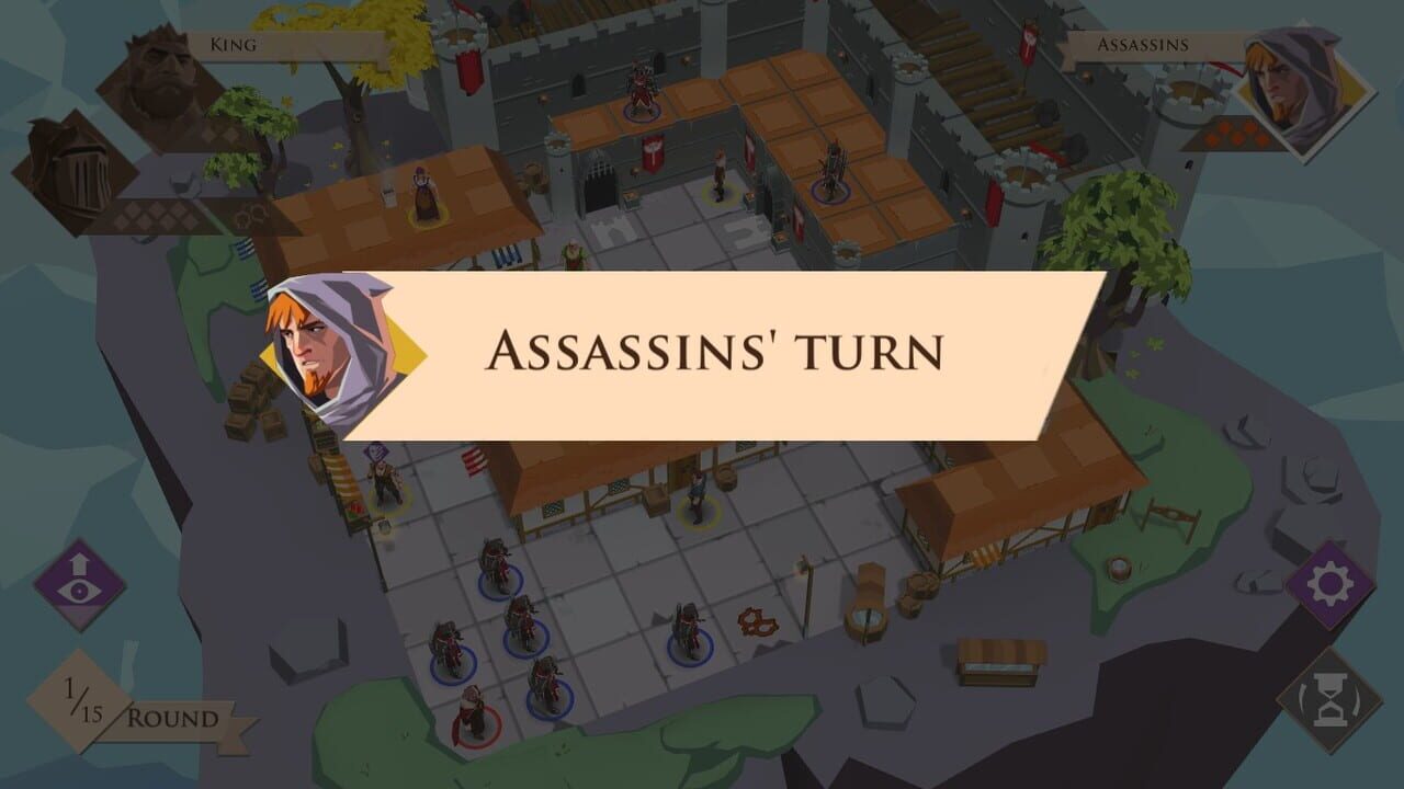 King and Assassins: The Board Game Image