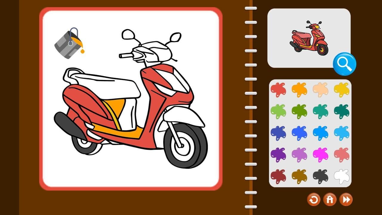 My Coloring Book: Transport Image