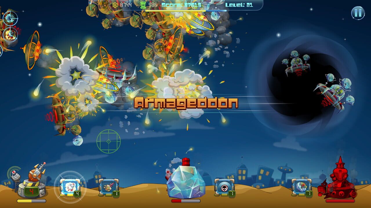 Galactic Missile Defense — Screenshot 3