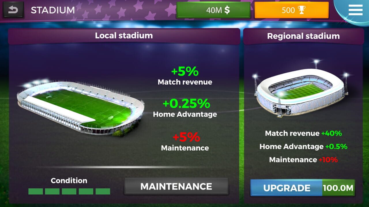 Women's Soccer Manager — Screenshot 3
