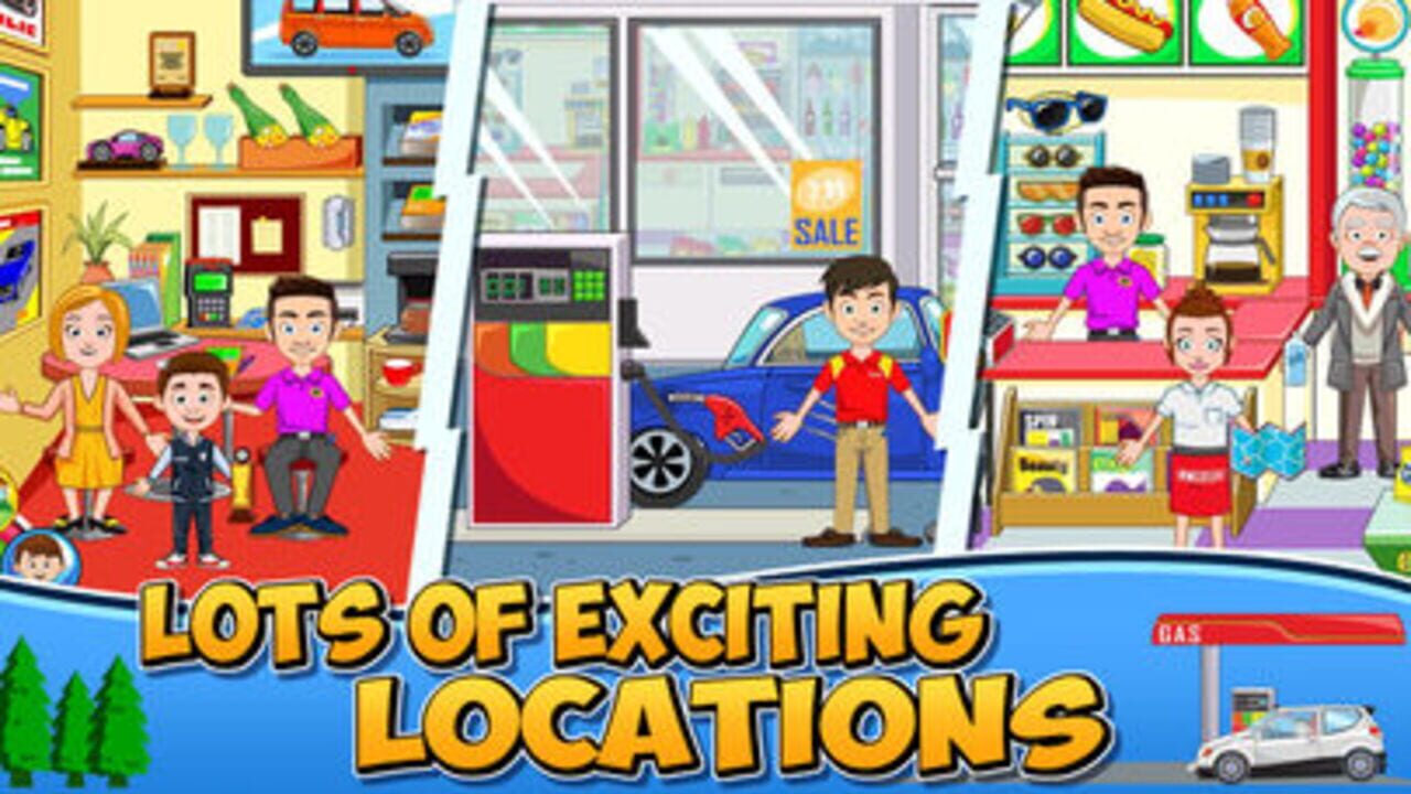 My Town: Car (wash, fix & drive cars) — Screenshot 2