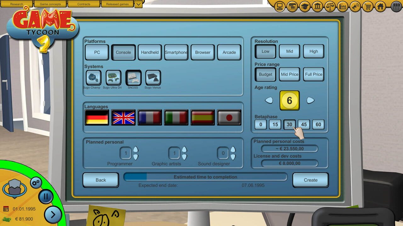 Game Tycoon 2 Image