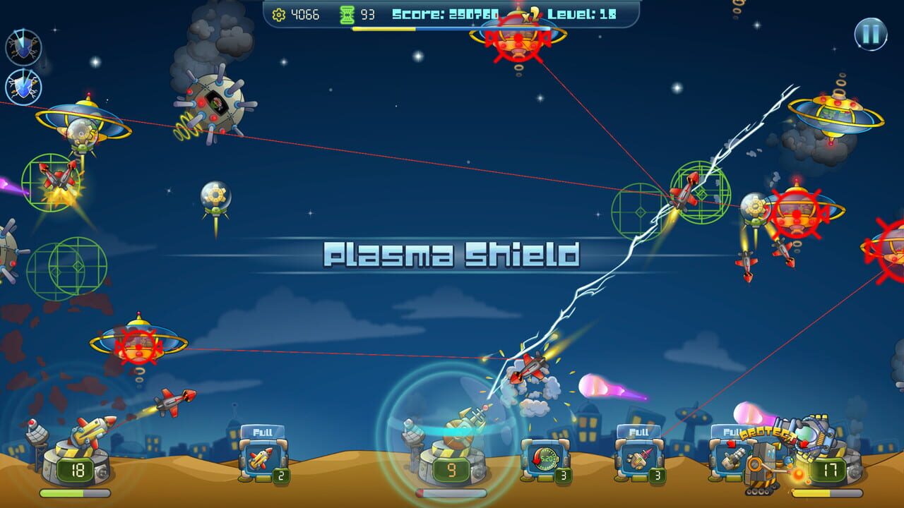 Galactic Missile Defense — Screenshot 2