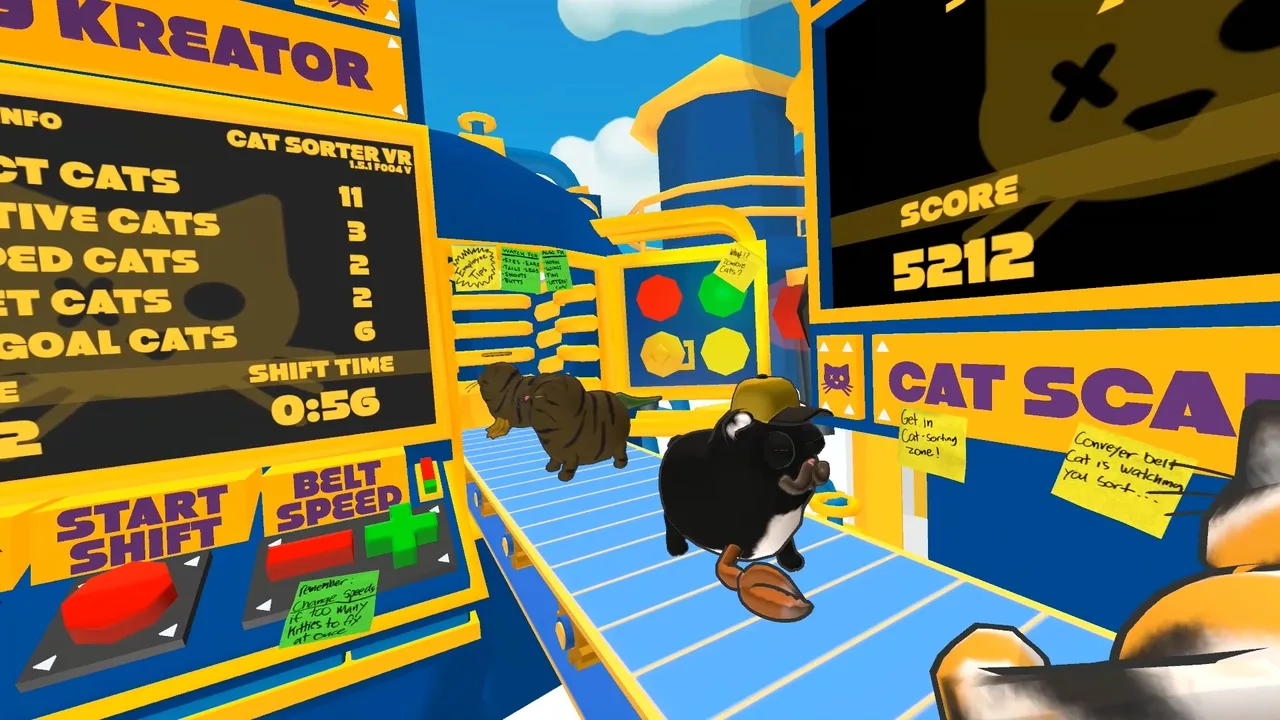 Cat Sorter VR screenshot 4
