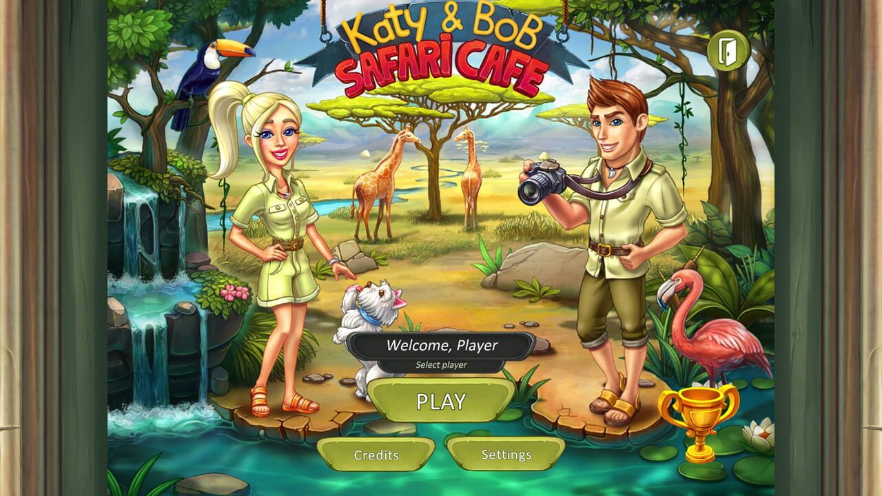 Capture 1 de Katy and Bob: Safari Cafe