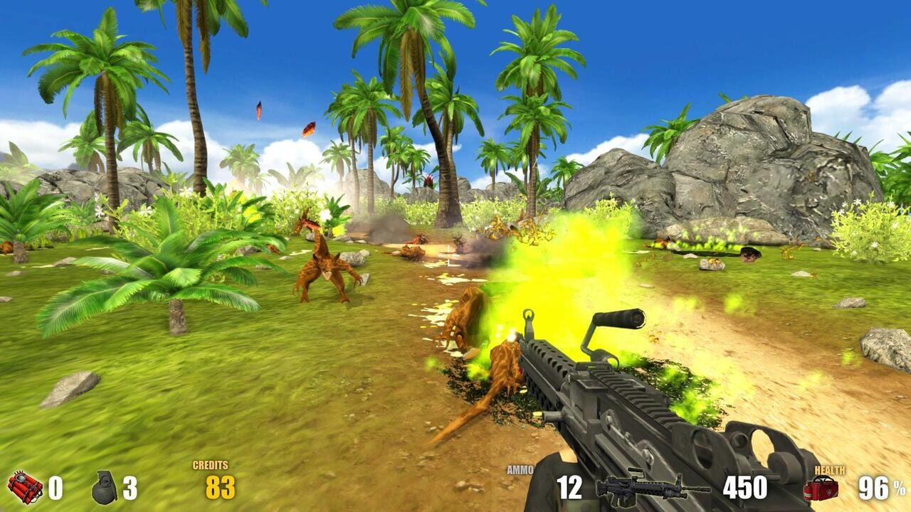 Action Alien: Tropical Mayhem — Screenshot 3