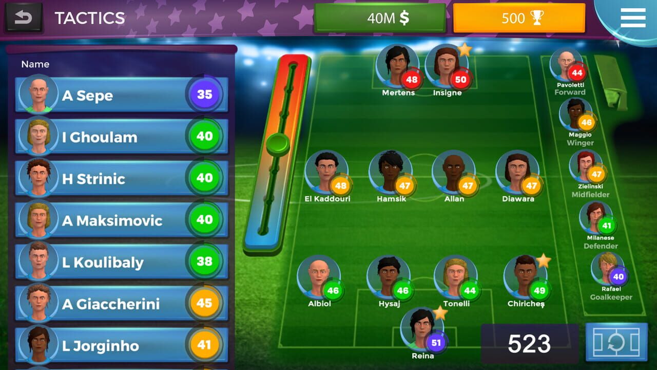 Women's Soccer Manager — Screenshot 2