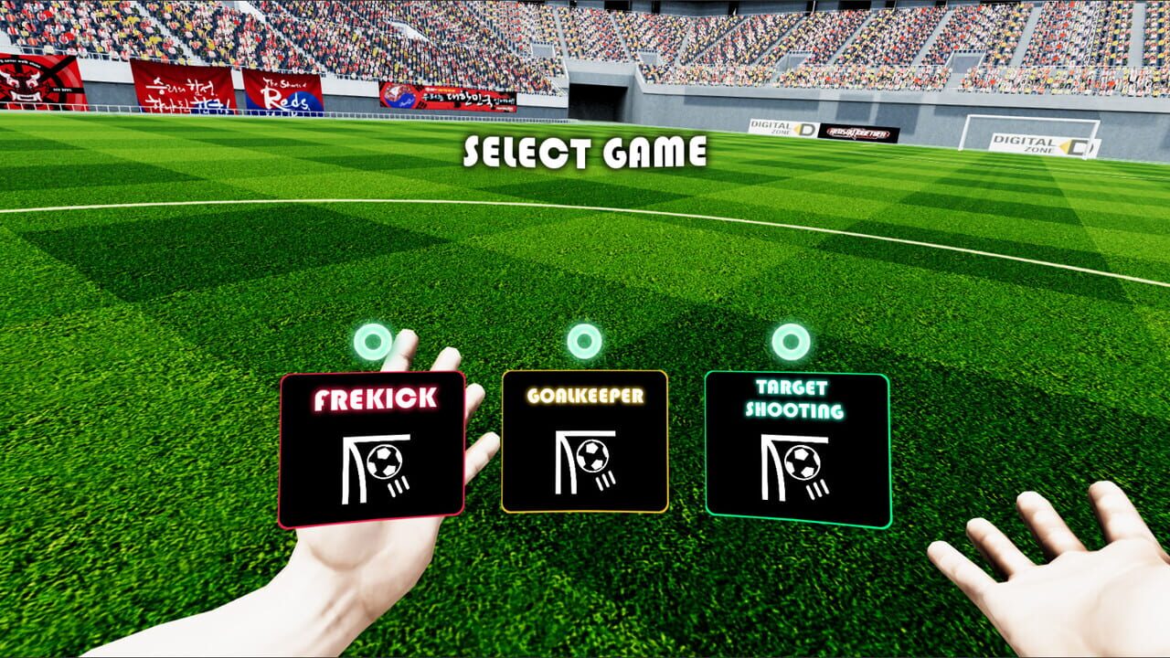 VR Soccer Training Image