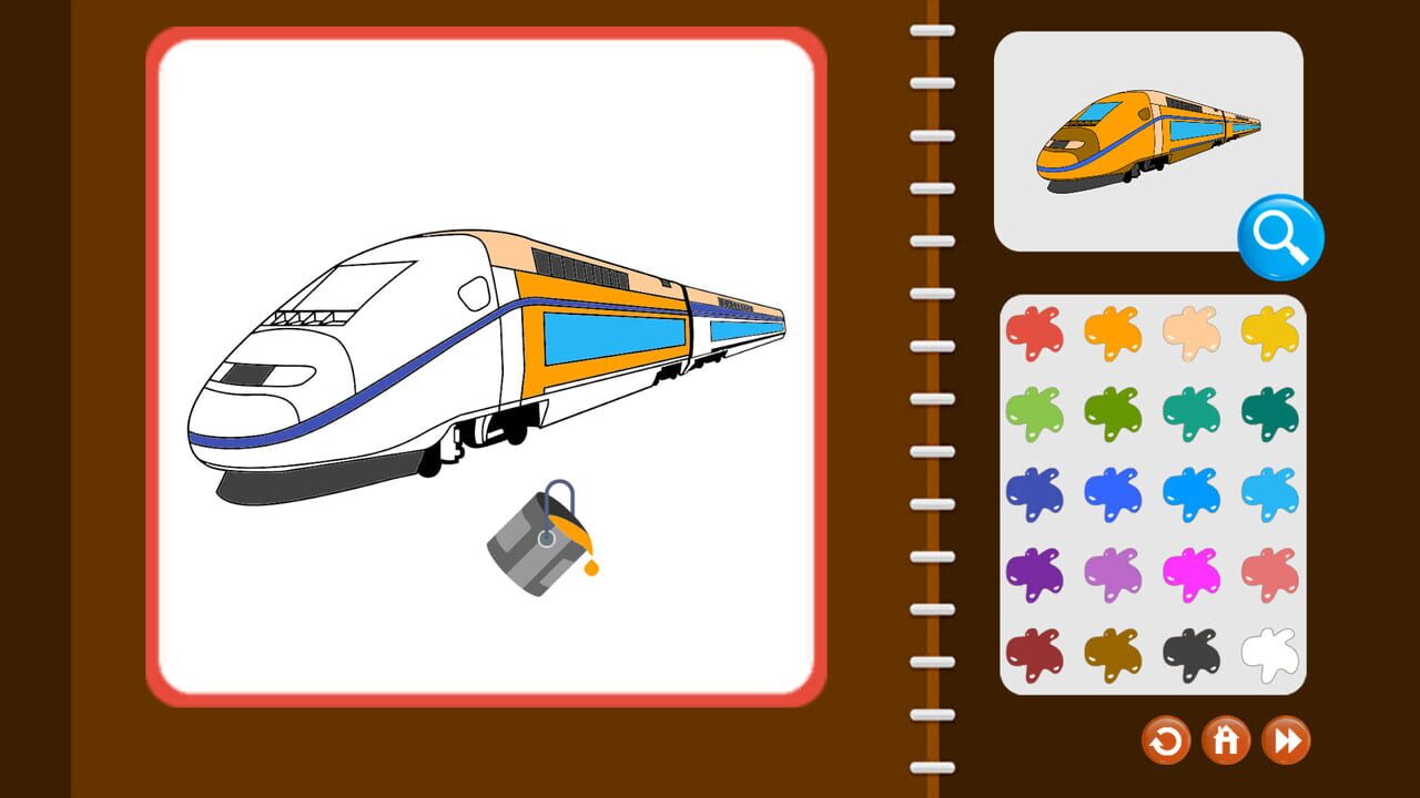 My Coloring Book: Transport Image