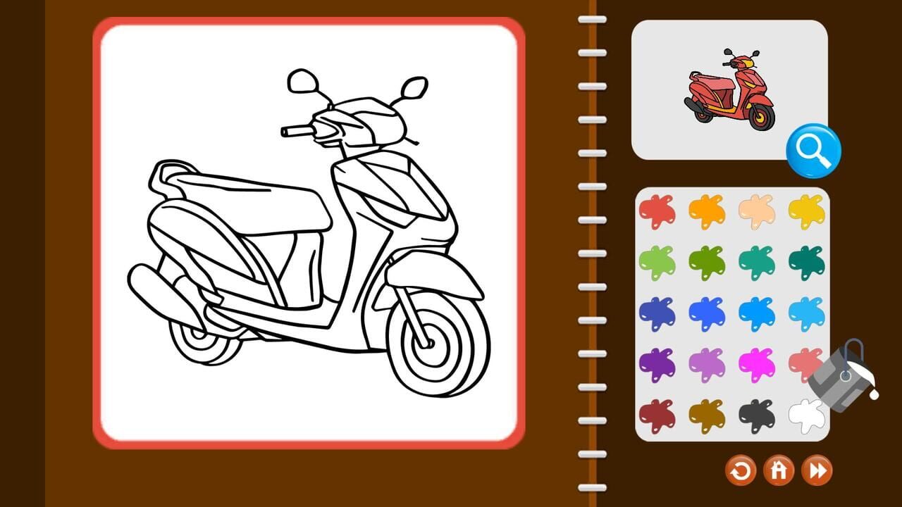 My Coloring Book: Transport Image