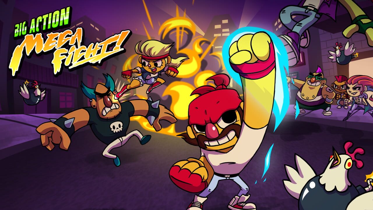 Big Action Mega Fight! — Screenshot 1