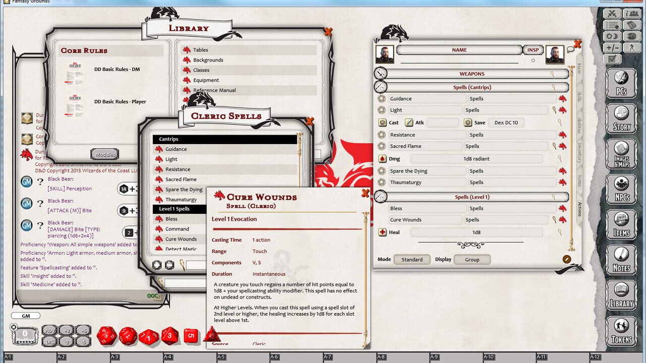 Fantasy Grounds — Screenshot 4