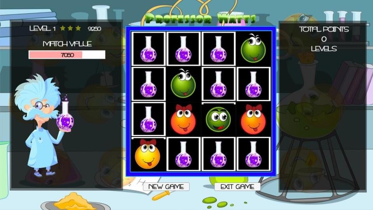 Professor Watts Memory Match: Expressions — Screenshot 2