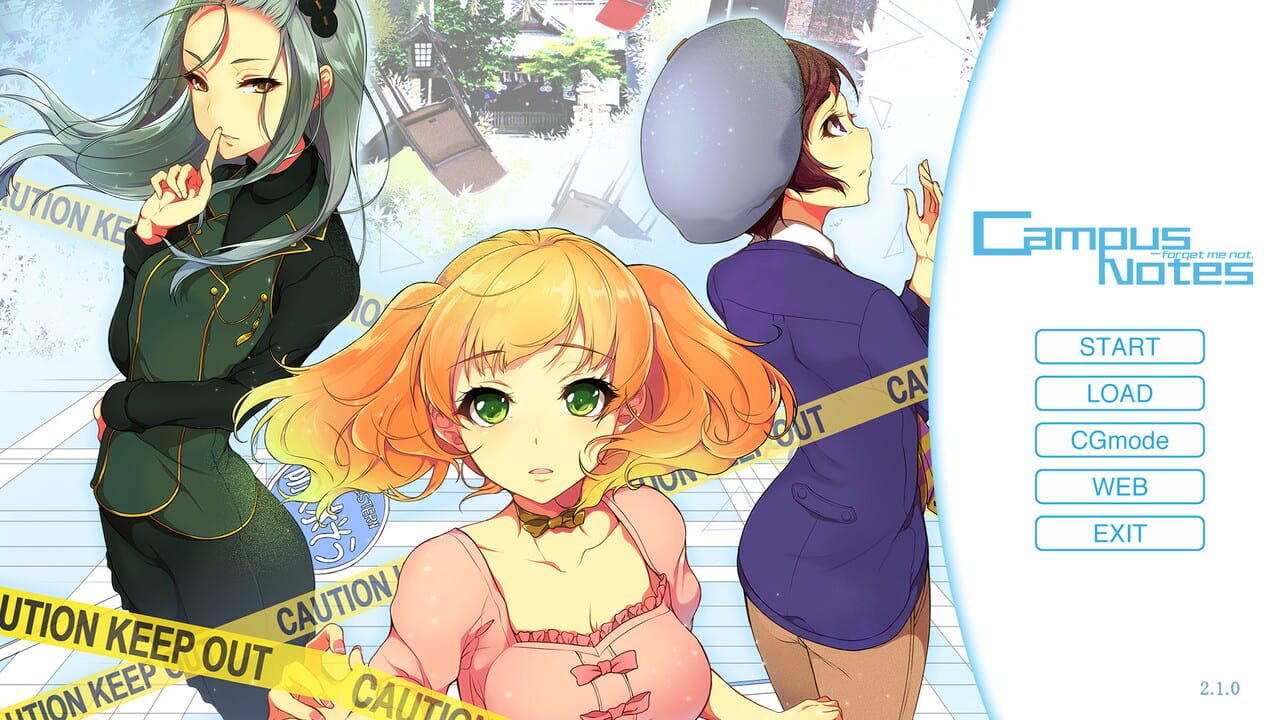 Campus Notes: Forget Me Not. Screenshot 1