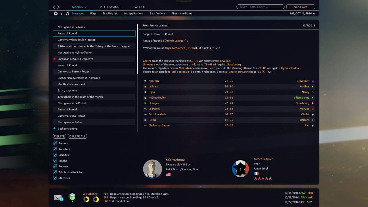 Pro Basketball Manager 2017 — Screenshot 4