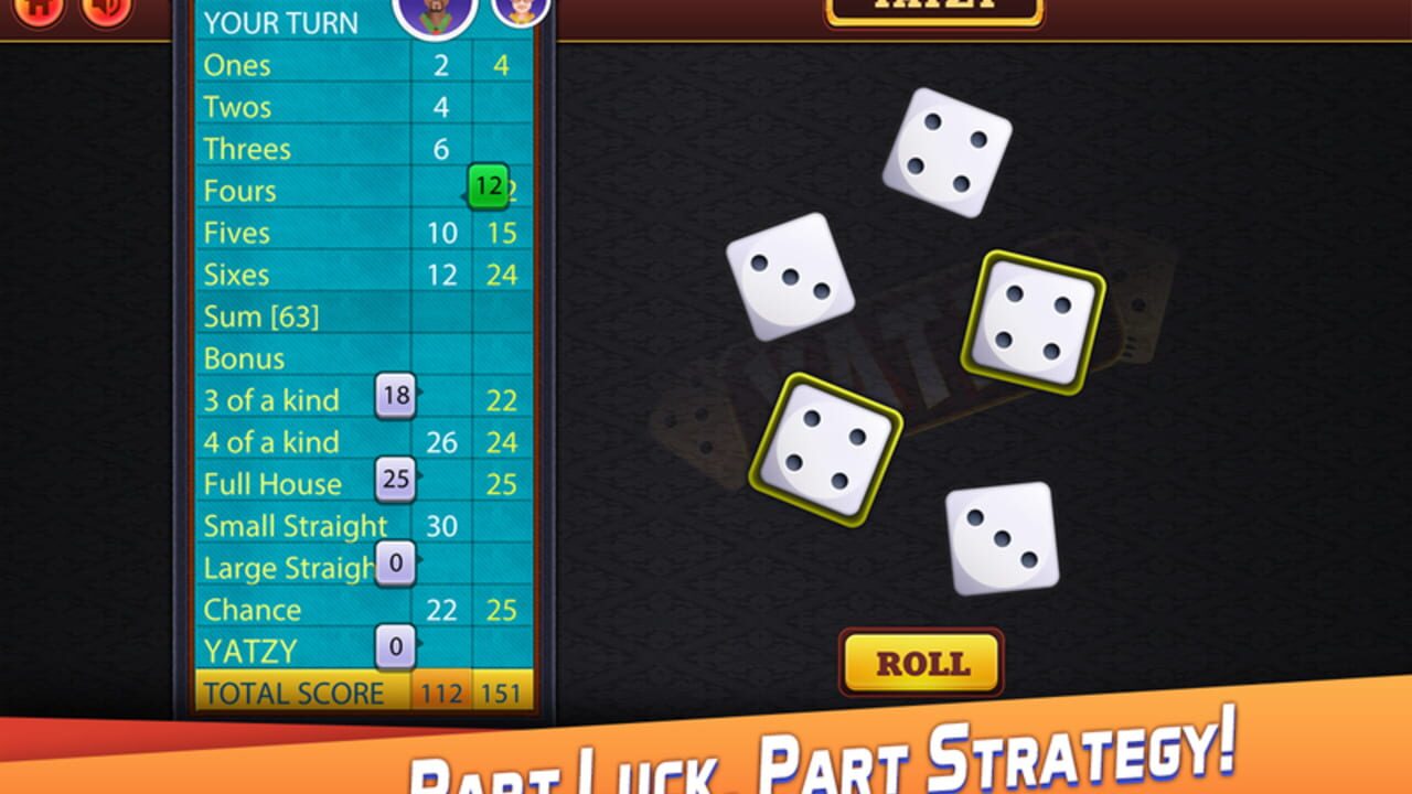 Yatzy: Classic Dice Game Screenshot 1