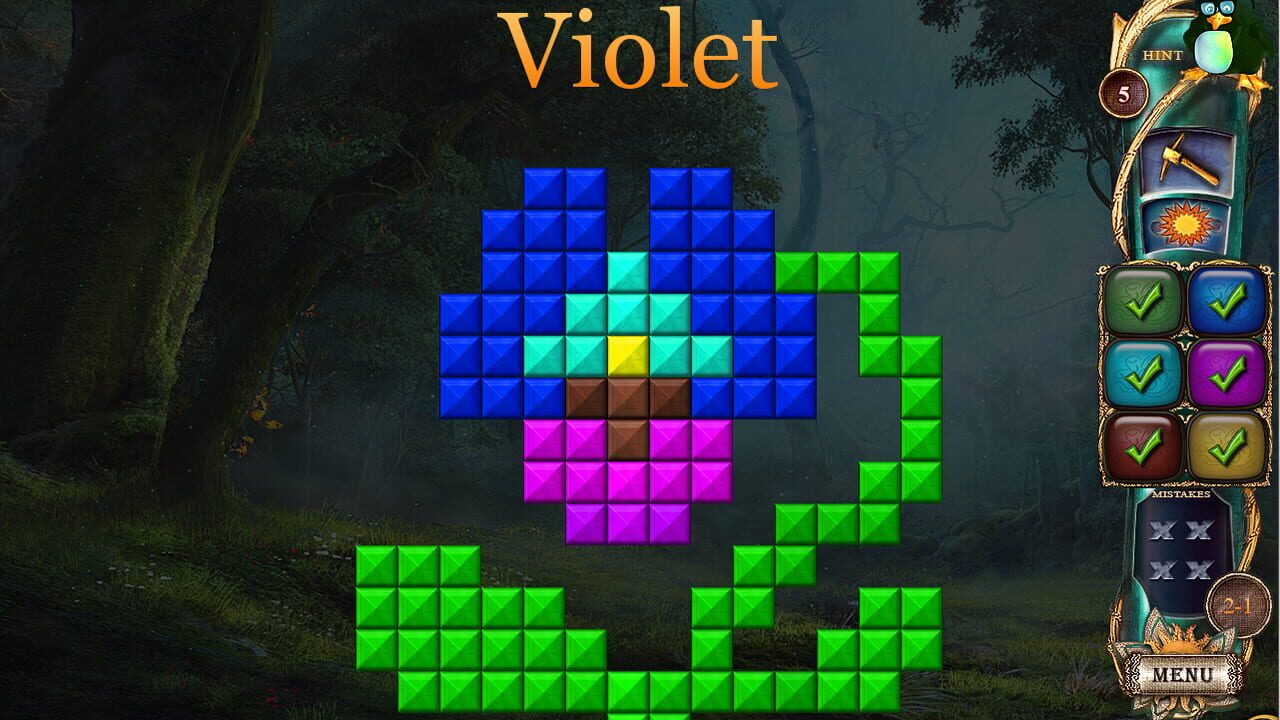 Fantasy Mosaics 16: Six Colors in Wonderland Image