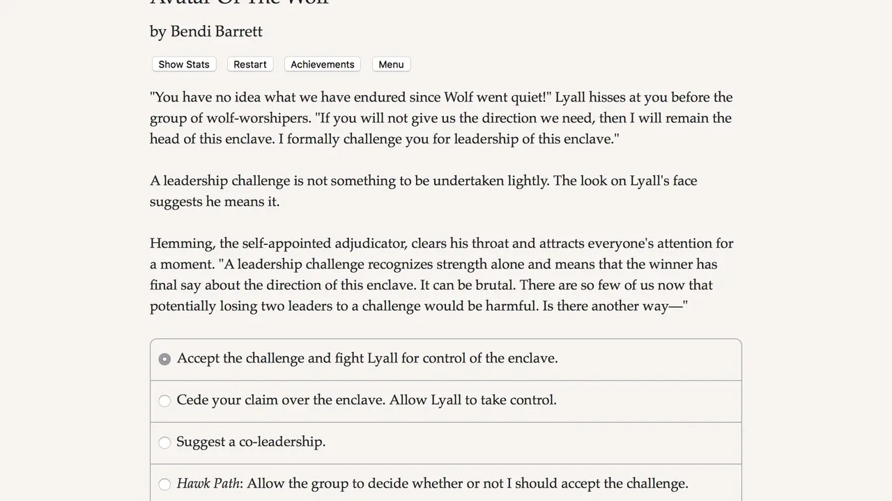 Avatar of the Wolf screenshot 5