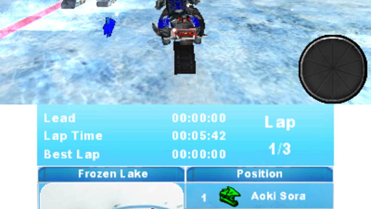 Snow Moto Racing 3D — Screenshot 3