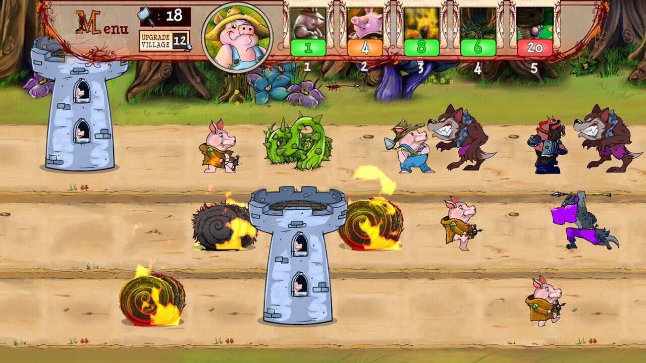 Bacon Tales: Between Pigs and Wolves Image