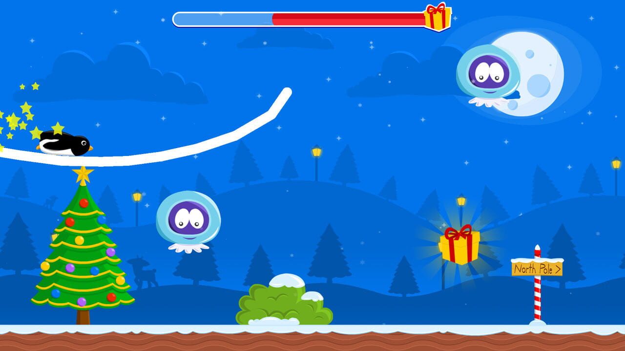 Christmas Adventure of Rocket Penguin — Screenshot 3