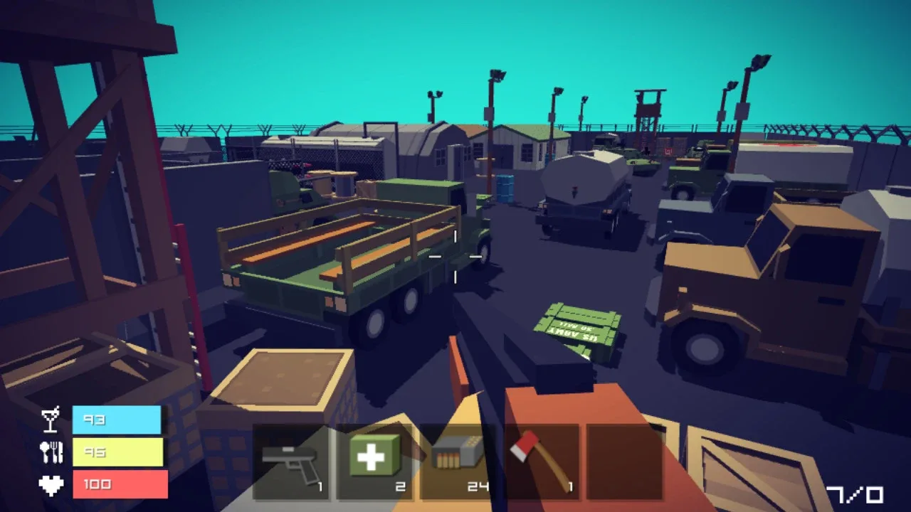 Pixel Z - Gun Day screenshot 1